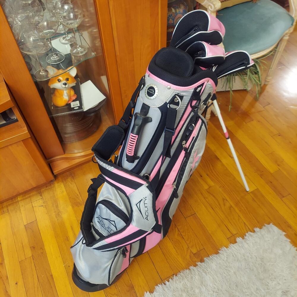 Acuity RCX 36" 8-Way Divide Golf Cart Stand Bag with Shoulder Strap & Rain Cover